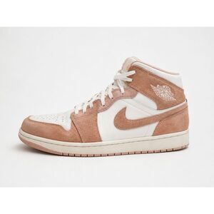 Nike Air Jordan 1 Mid Men's Size 13 FN5215-161 White Pink High Top Sneakers